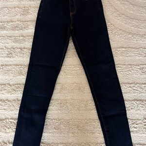 Old Navy Black Skinny Jeans with Contrast Stitching